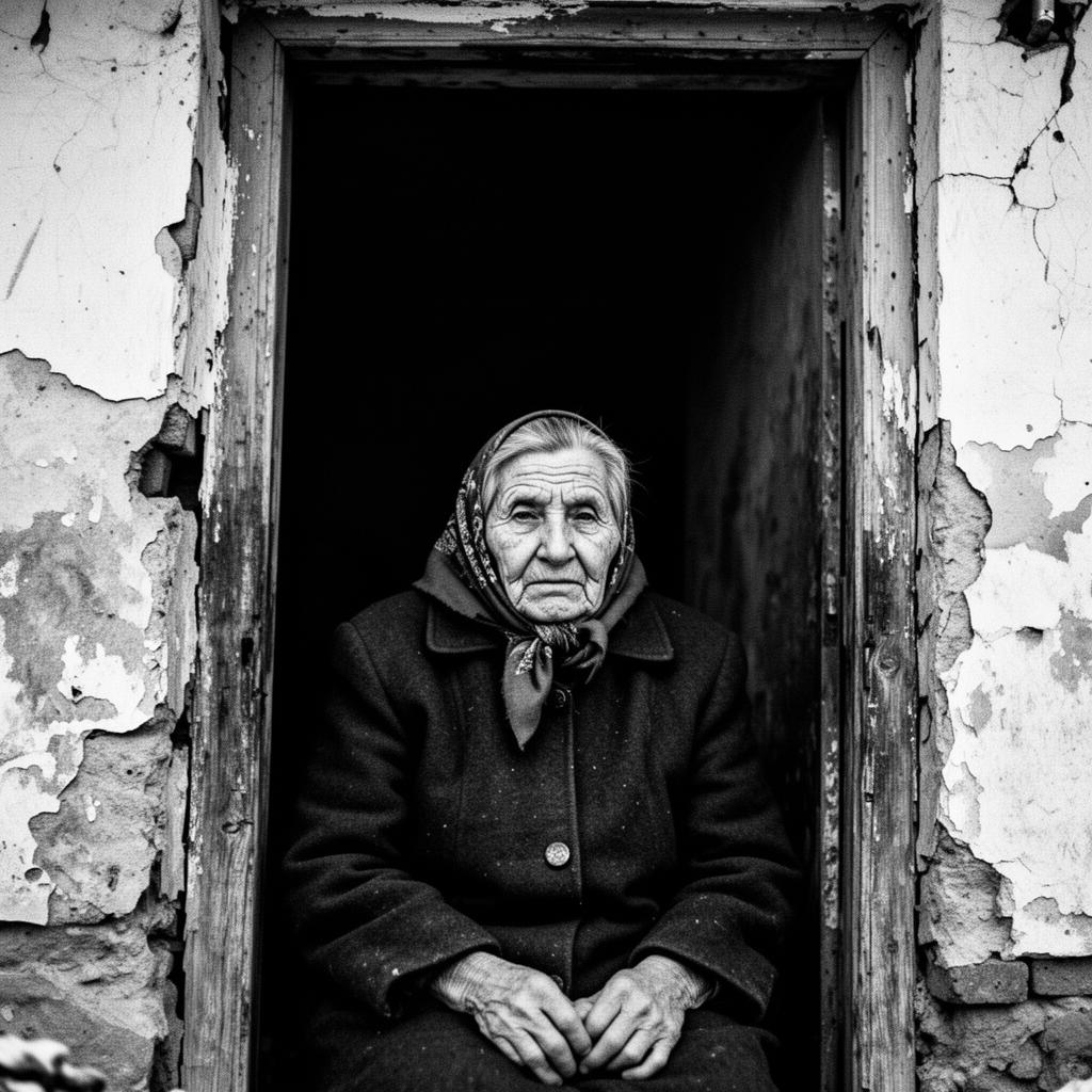 Portrait from interview with Halyna M.
